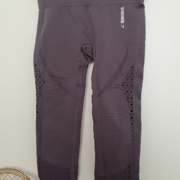 Gym shark crop leggings - Picture 2 of 9